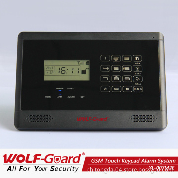 Wolf Guard New! Wireless Home GSM Security Alarm System with LCD Display and Menu Instruction (YL007M2BX)